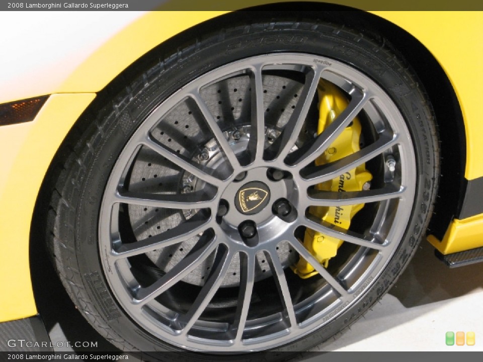 2008 Lamborghini Gallardo Superleggera Wheel and Tire Photo #703173