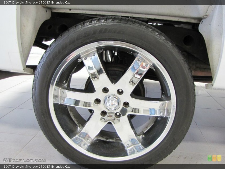 2007 Chevrolet Silverado 1500 Custom Wheel and Tire Photo #70317546