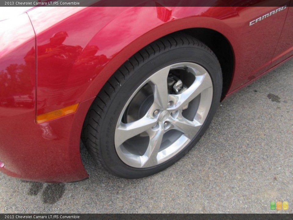 2013 Chevrolet Camaro LT/RS Convertible Wheel and Tire Photo #70318491