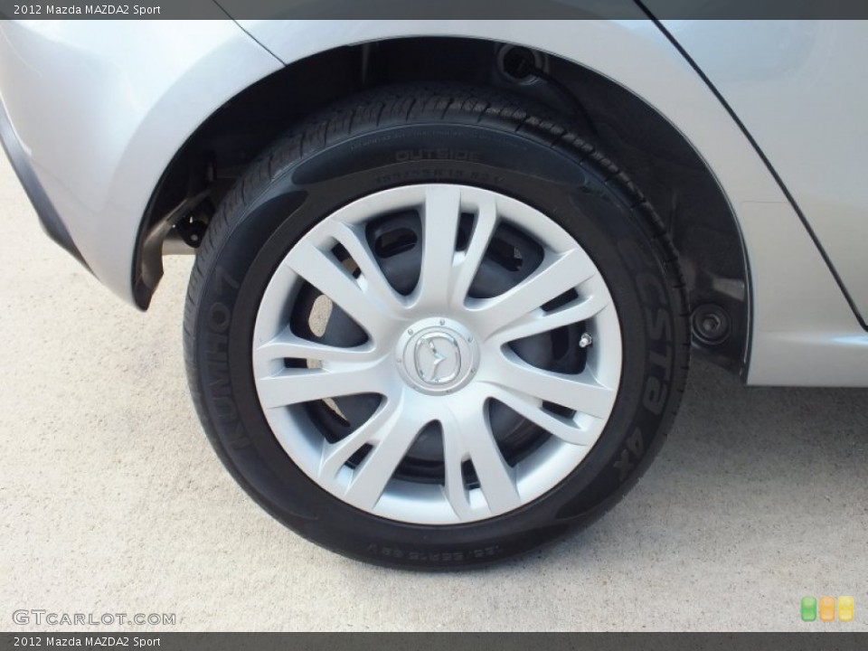 2012 Mazda MAZDA2 Sport Wheel and Tire Photo #70320309
