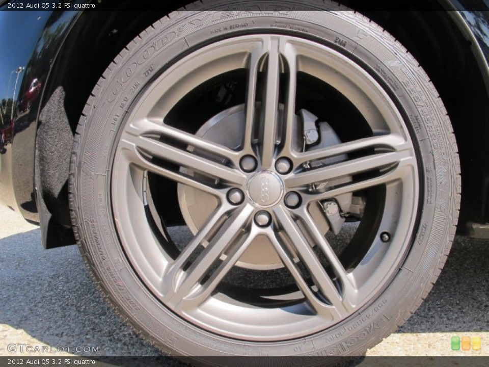 2012 Audi Q5 3.2 FSI quattro Wheel and Tire Photo #70324710