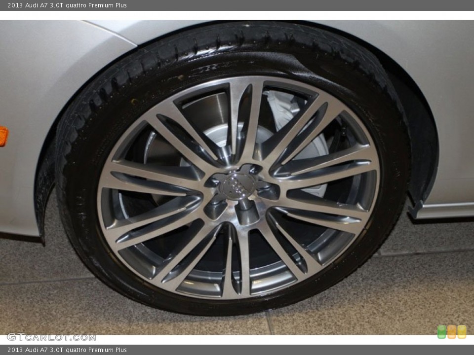 2013 Audi A7 3.0T quattro Premium Plus Wheel and Tire Photo #70326771