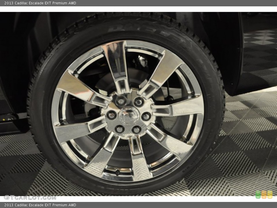 2013 Cadillac Escalade EXT Premium AWD Wheel and Tire Photo #70330743