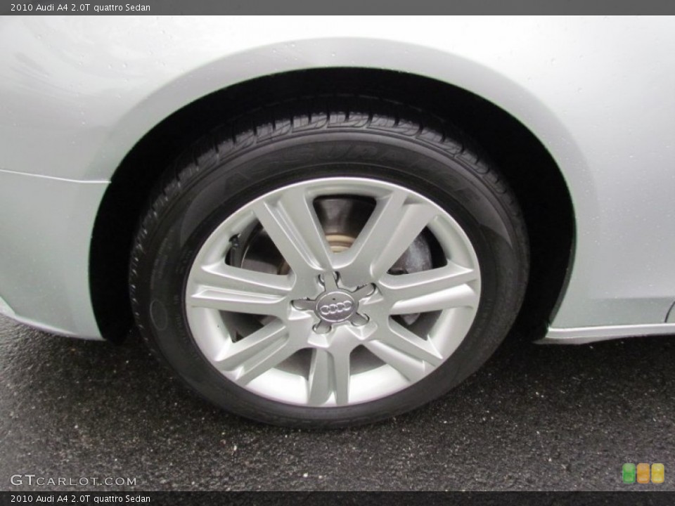 2010 Audi A4 2.0T quattro Sedan Wheel and Tire Photo #70340307