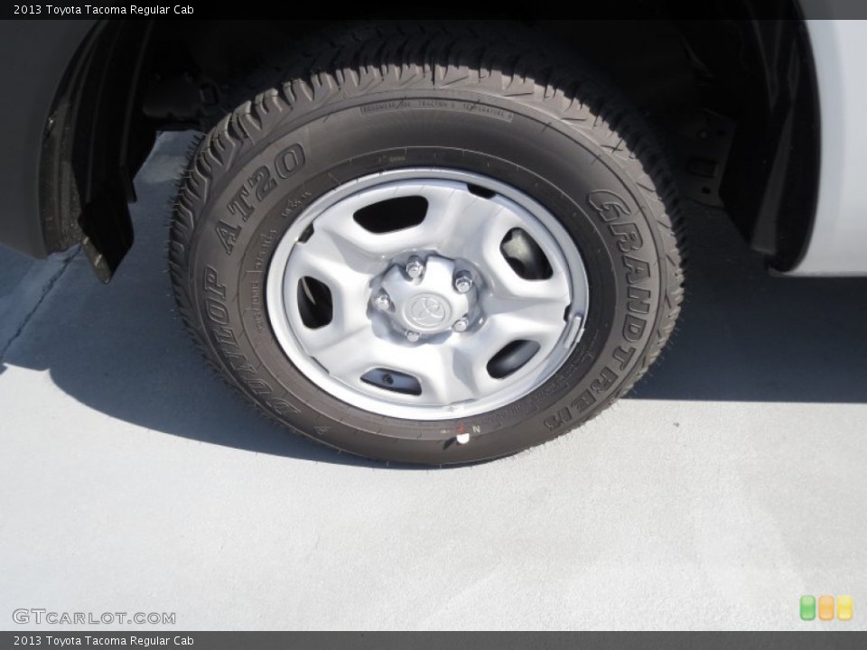 2013 Toyota Tacoma Regular Cab Wheel and Tire Photo #70342170