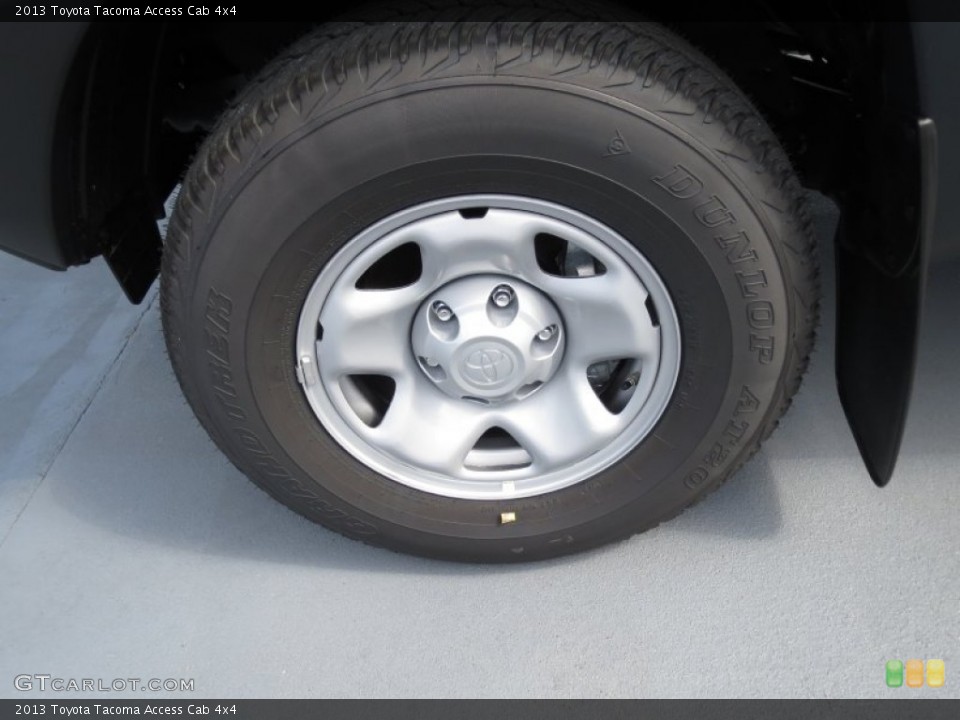 2013 Toyota Tacoma Access Cab 4x4 Wheel and Tire Photo #70342605