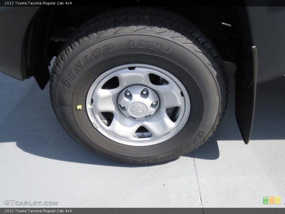2013 Toyota Tacoma Regular Cab 4x4 Wheel and Tire Photo #70342905
