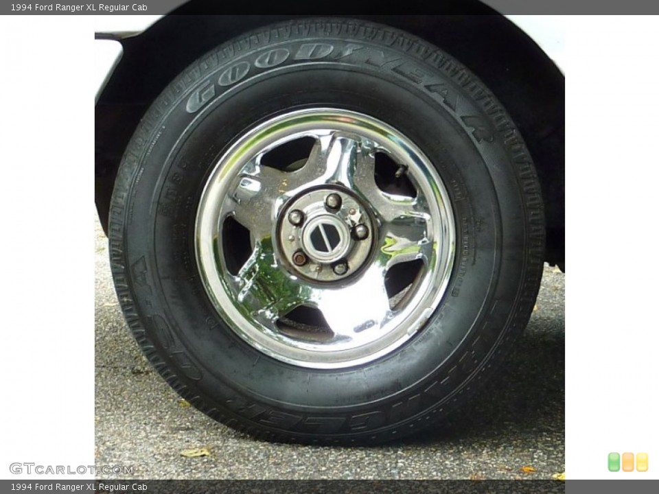 1994 Ford Ranger Custom Wheel and Tire Photo #70343670