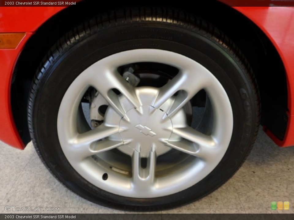 2003 Chevrolet SSR  Wheel and Tire Photo #70344507
