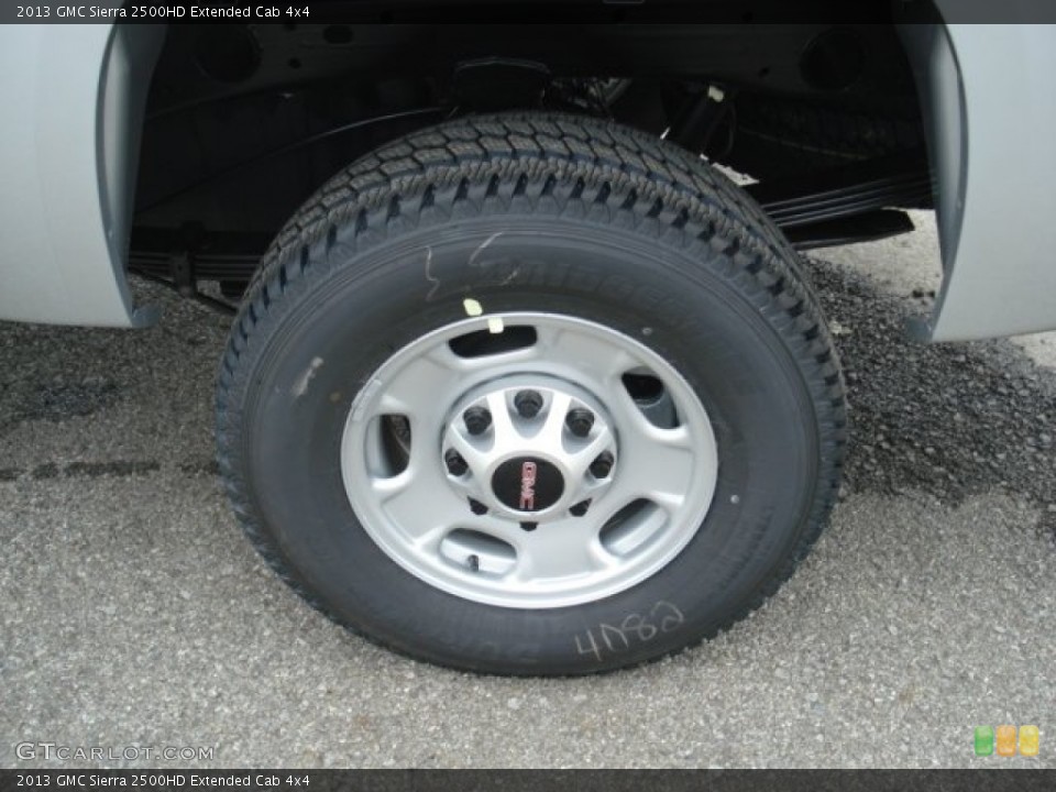 2013 GMC Sierra 2500HD Extended Cab 4x4 Wheel and Tire Photo #70348923