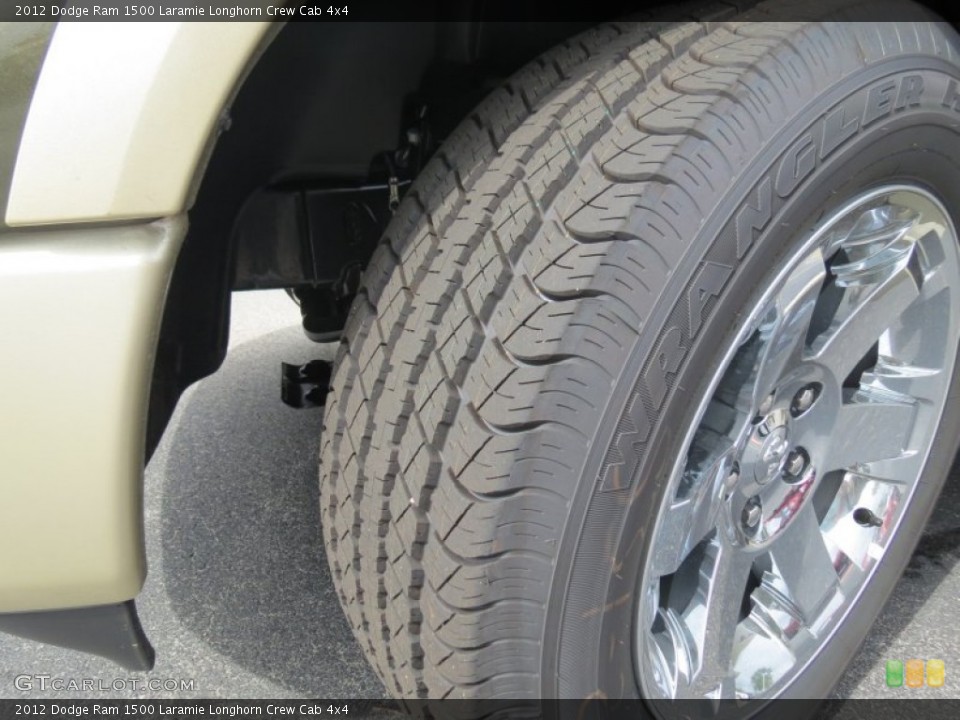 2012 Dodge Ram 1500 Laramie Longhorn Crew Cab 4x4 Wheel and Tire Photo #70354674