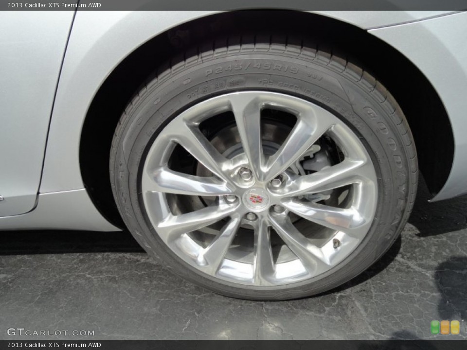 2013 Cadillac XTS Premium AWD Wheel and Tire Photo #70364442