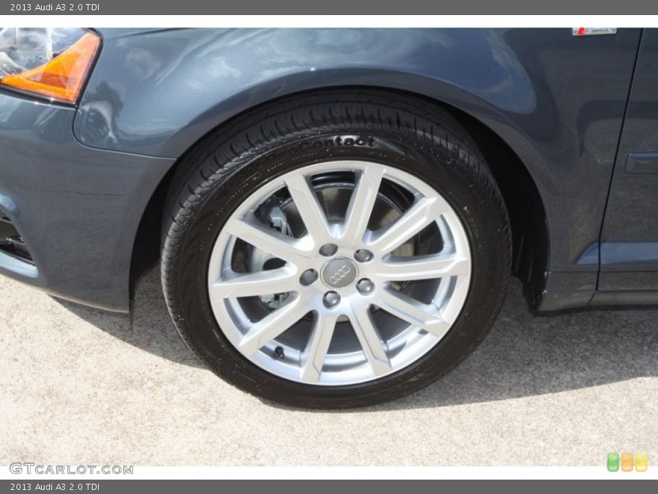 2013 Audi A3 2.0 TDI Wheel and Tire Photo #70371801