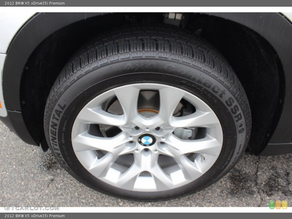 2012 BMW X5 xDrive35i Premium Wheel and Tire Photo #70372026