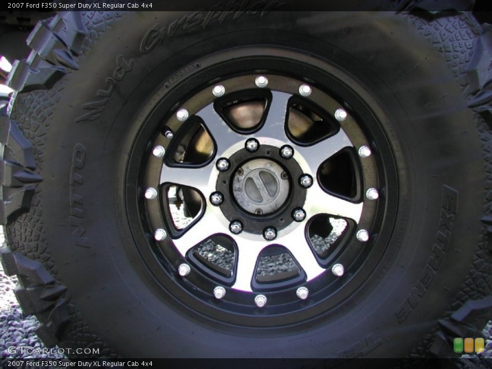 2007 Ford F350 Super Duty Custom Wheel and Tire Photo #70374921