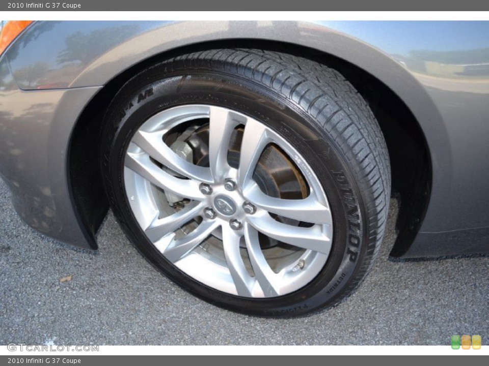 2010 Infiniti G 37 Coupe Wheel and Tire Photo #70376478