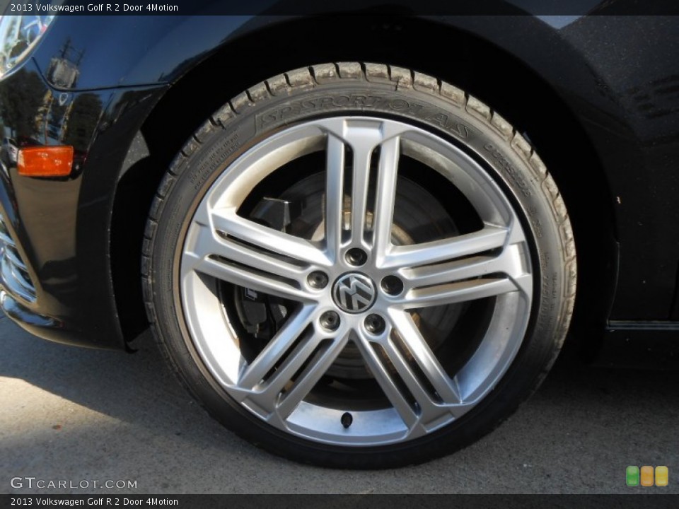 2013 Volkswagen Golf R 2 Door 4Motion Wheel and Tire Photo #70379511
