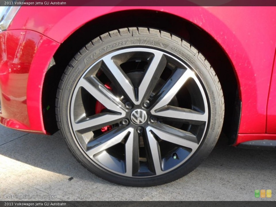 2013 Volkswagen Jetta GLI Autobahn Wheel and Tire Photo #70379724