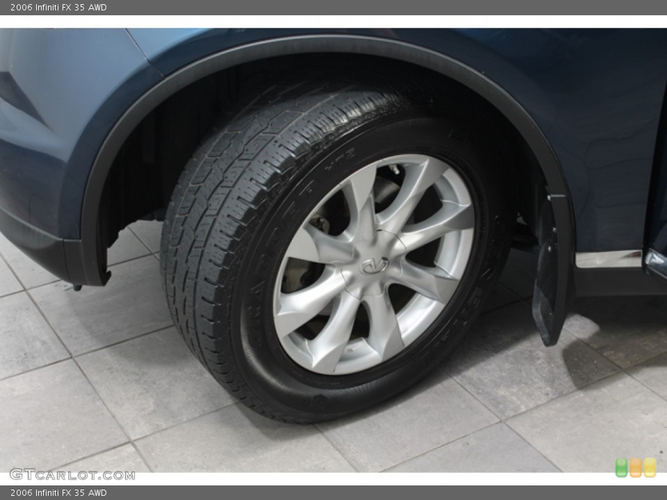 2006 Infiniti FX 35 AWD Wheel and Tire Photo #70380798