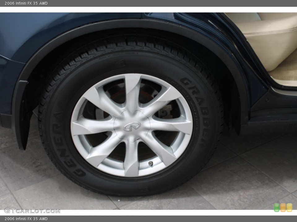 2006 Infiniti FX 35 AWD Wheel and Tire Photo #70380807