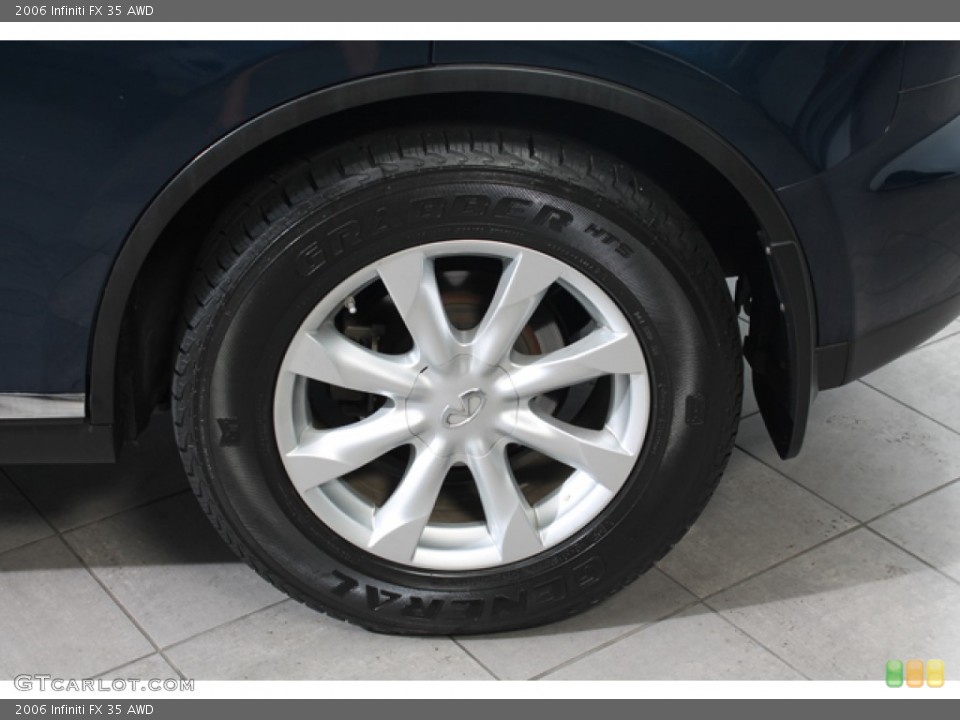 2006 Infiniti FX 35 AWD Wheel and Tire Photo #70380831
