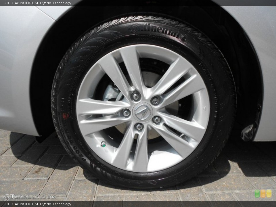 2013 Acura ILX 1.5L Hybrid Technology Wheel and Tire Photo #70381050