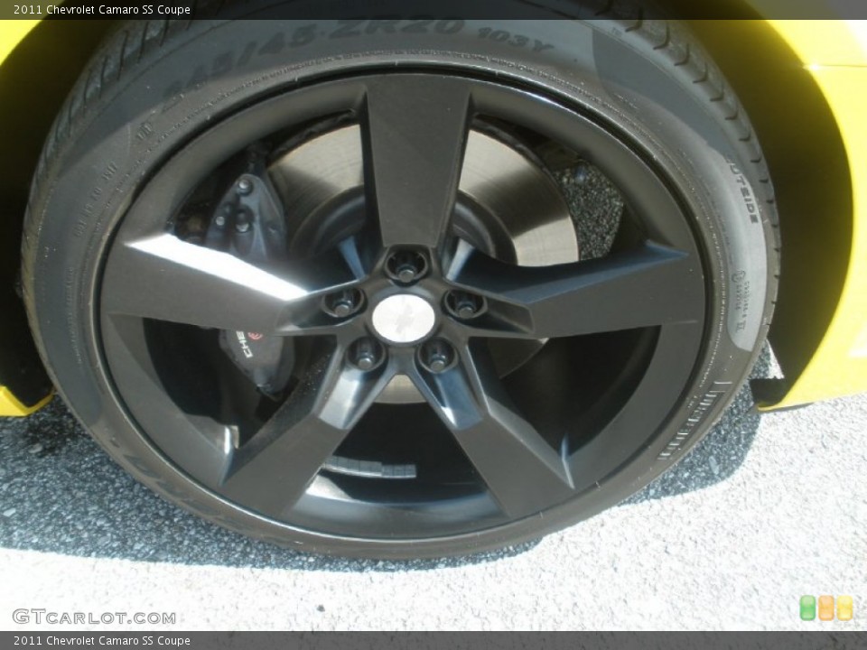 2011 Chevrolet Camaro SS Coupe Wheel and Tire Photo #70382601