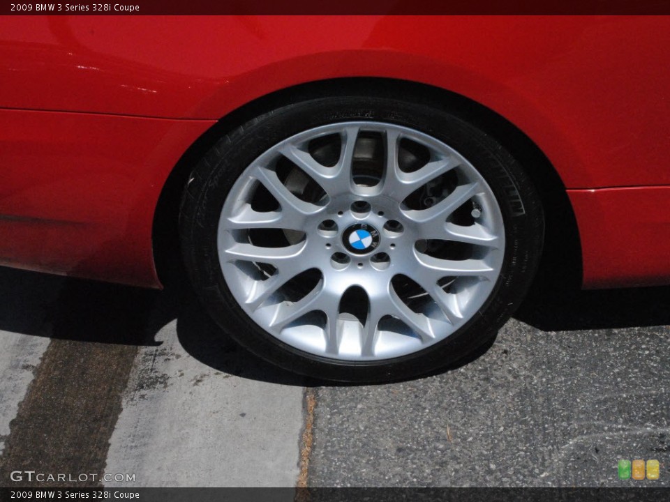 2009 BMW 3 Series 328i Coupe Wheel and Tire Photo #70393641