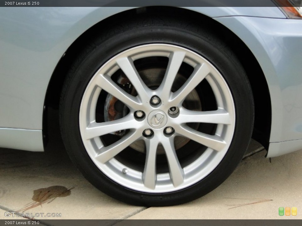 2007 Lexus IS 250 Wheel and Tire Photo #70396560