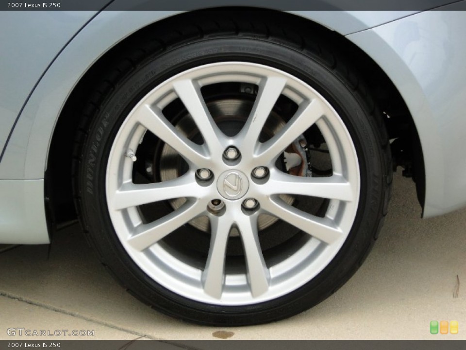 2007 Lexus IS 250 Wheel and Tire Photo #70396575