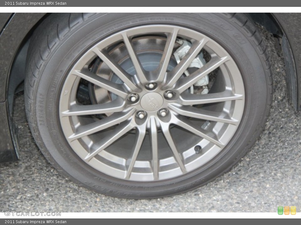 2011 Subaru Impreza WRX Sedan Wheel and Tire Photo #70397004