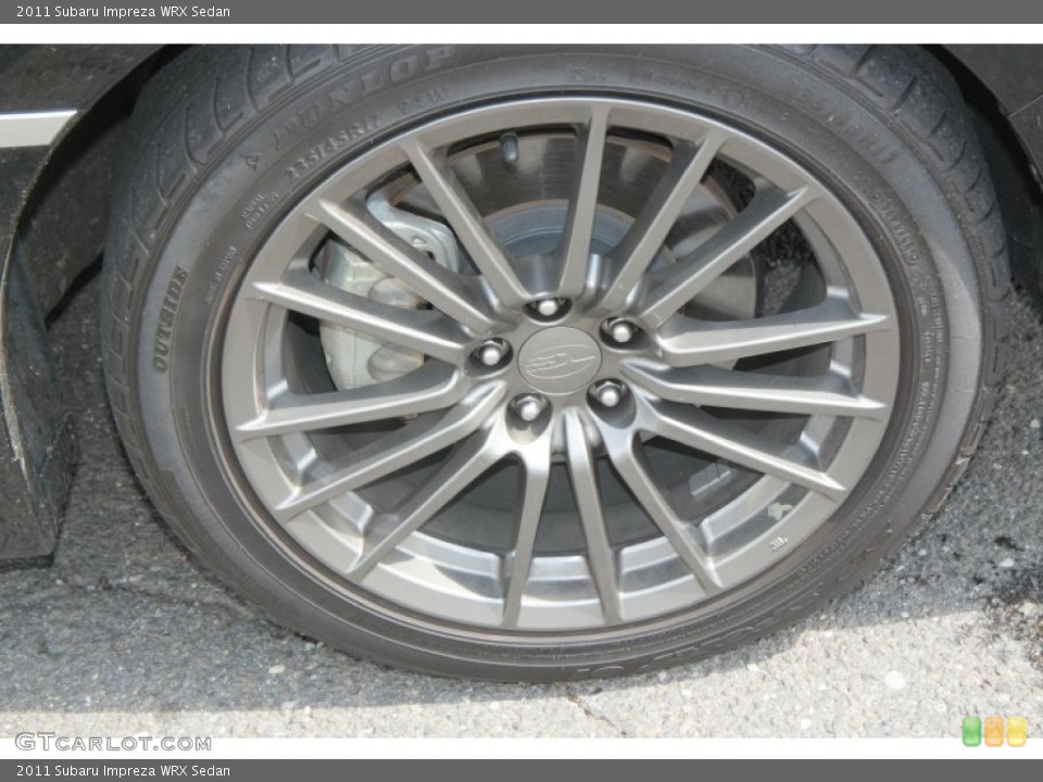2011 Subaru Impreza WRX Sedan Wheel and Tire Photo #70397013