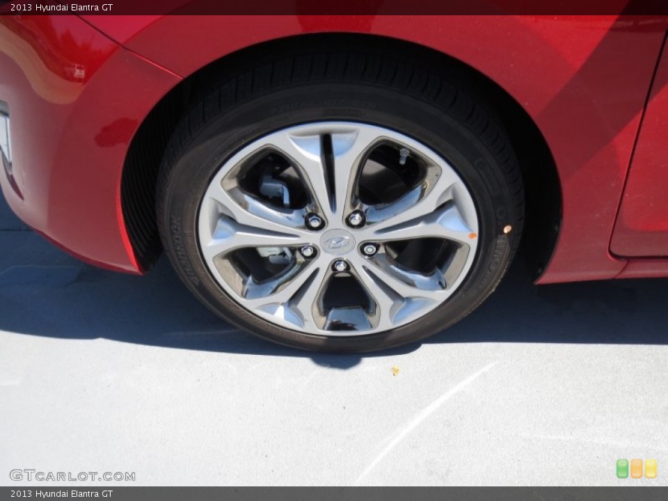 2013 Hyundai Elantra GT Wheel and Tire Photo #70398549