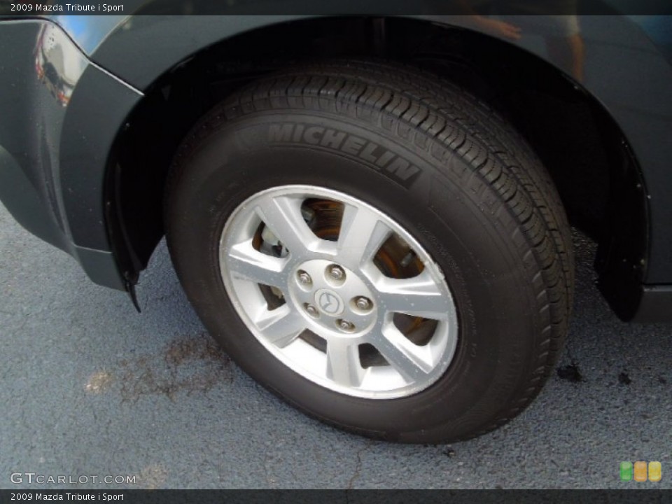 2009 Mazda Tribute i Sport Wheel and Tire Photo #70399464