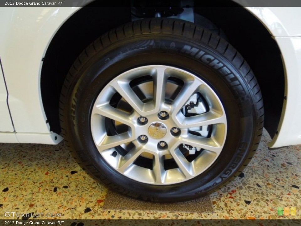 2013 Dodge Grand Caravan R/T Wheel and Tire Photo #70399749