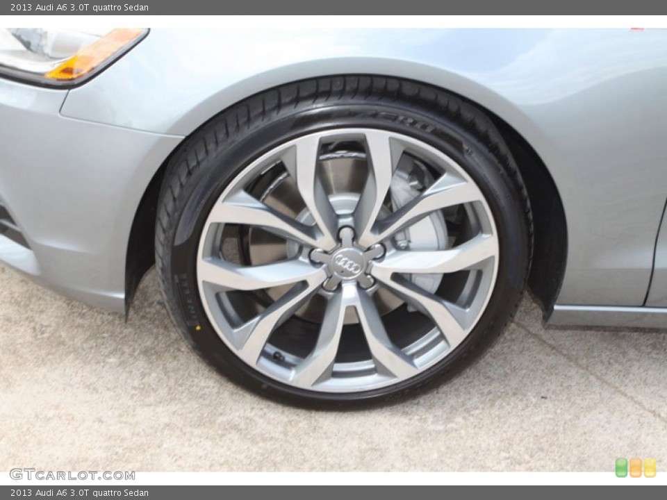 2013 Audi A6 3.0T quattro Sedan Wheel and Tire Photo #70421131