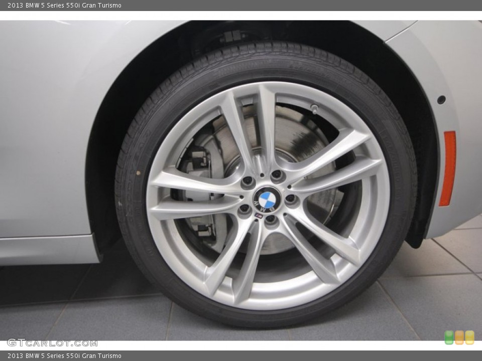 2013 BMW 5 Series 550i Gran Turismo Wheel and Tire Photo #70427716