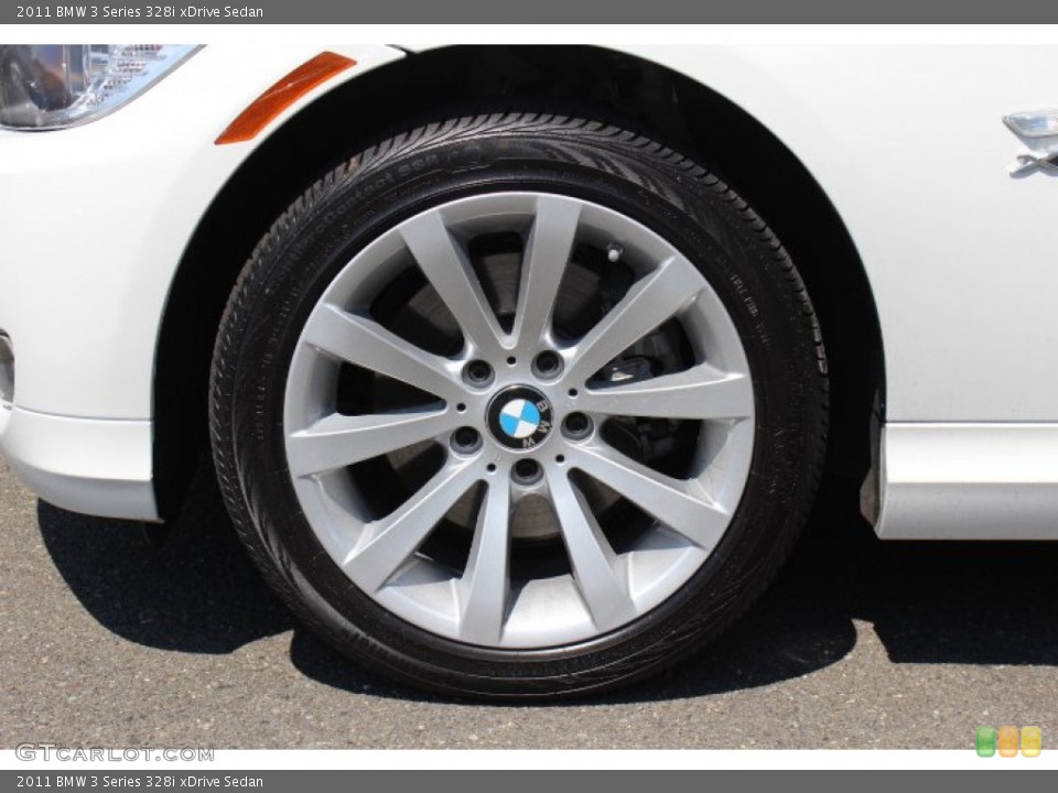 2011 BMW 3 Series 328i xDrive Sedan Wheel and Tire Photo #70441083