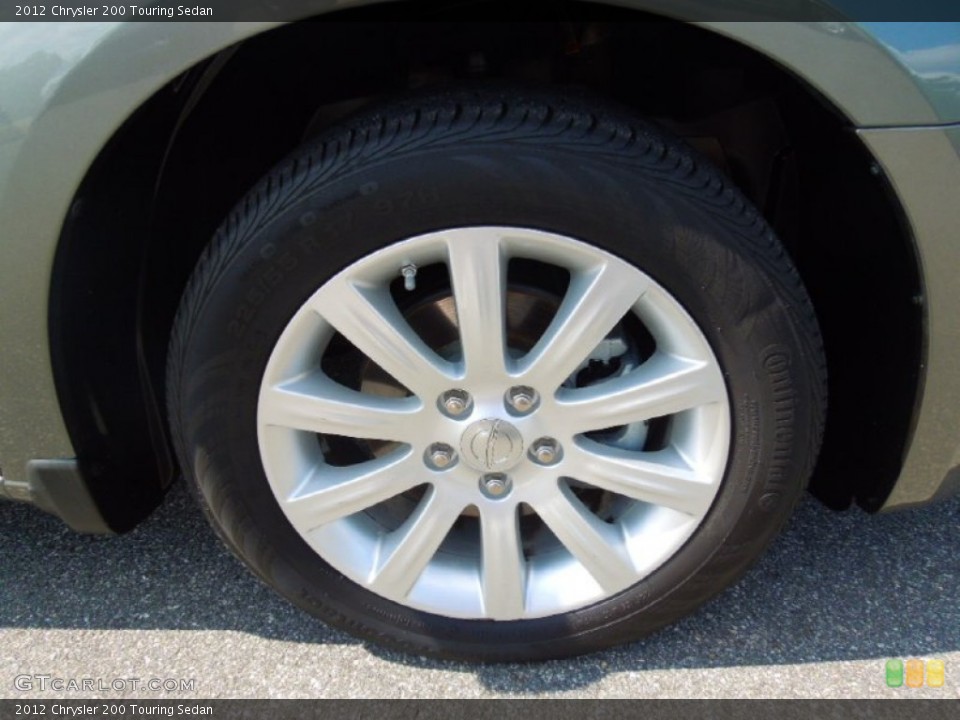 2012 Chrysler 200 Touring Sedan Wheel and Tire Photo #70452532