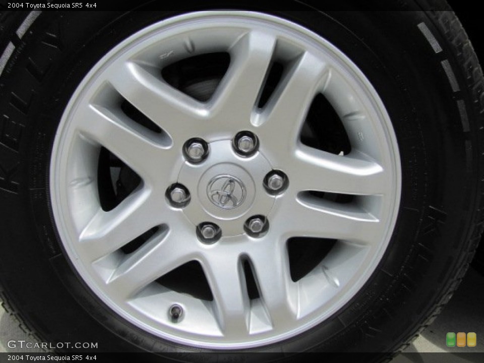 2004 Toyota Sequoia SR5 4x4 Wheel and Tire Photo #70455523