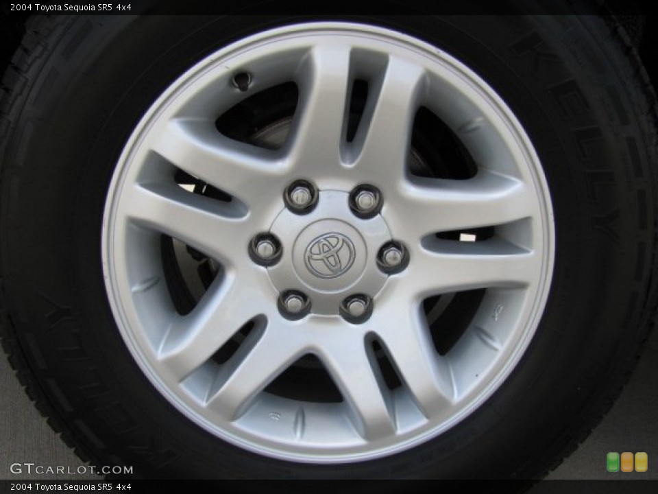 2004 Toyota Sequoia SR5 4x4 Wheel and Tire Photo #70455541
