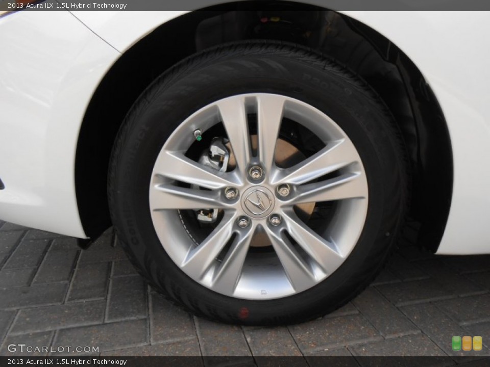 2013 Acura ILX 1.5L Hybrid Technology Wheel and Tire Photo #70456633