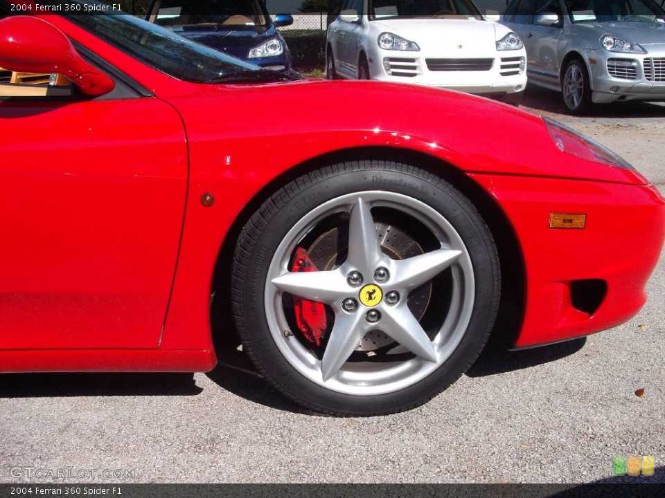 2004 Ferrari 360 Spider F1 Wheel and Tire Photo #704579