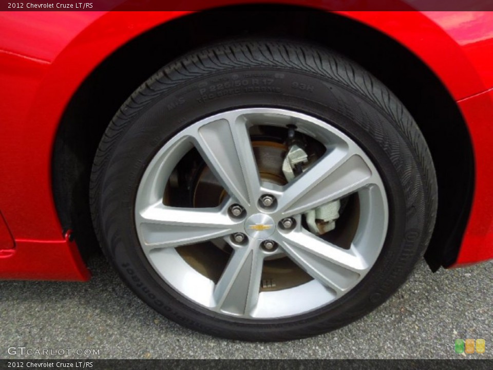 2012 Chevrolet Cruze LT/RS Wheel and Tire Photo #70459237