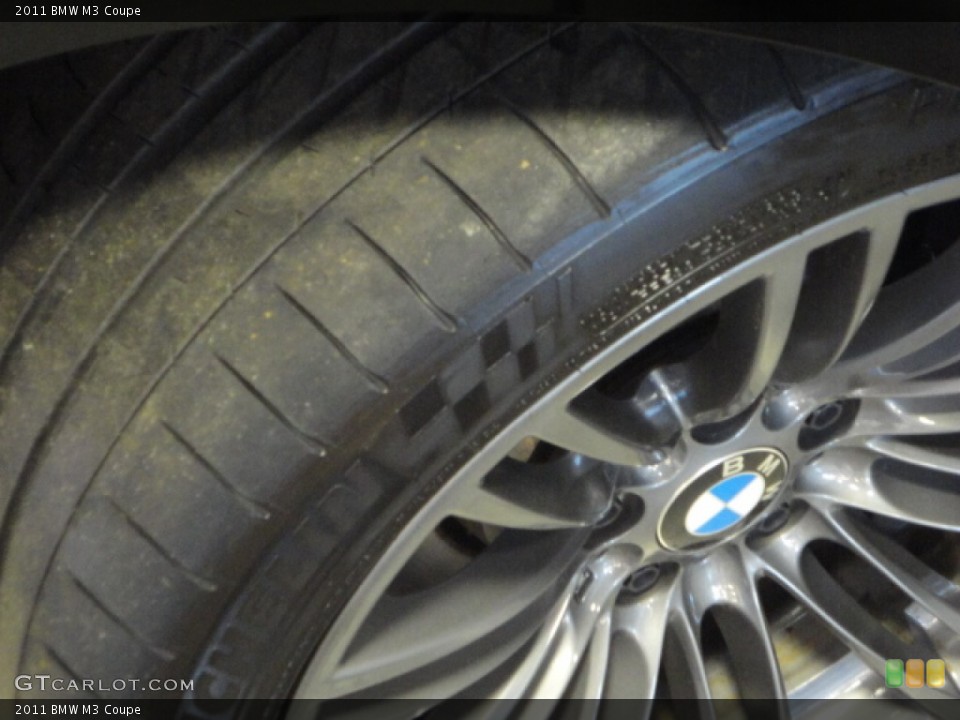 2011 BMW M3 Coupe Wheel and Tire Photo #70460394