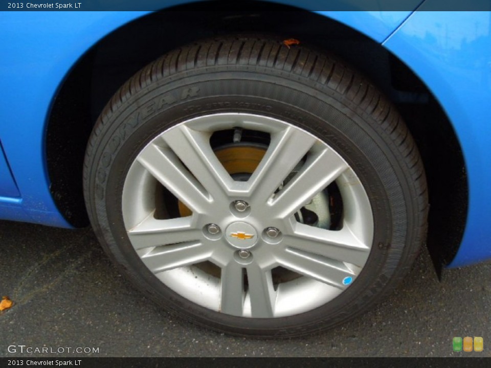 2013 Chevrolet Spark LT Wheel and Tire Photo #70462096