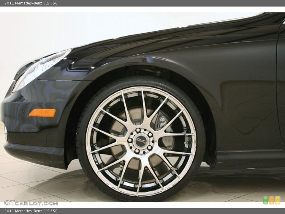 2011 Mercedes-Benz CLS Custom Wheel and Tire Photo #70462765
