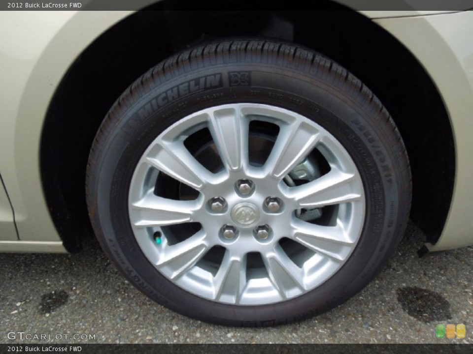 2012 Buick LaCrosse FWD Wheel and Tire Photo #70470379