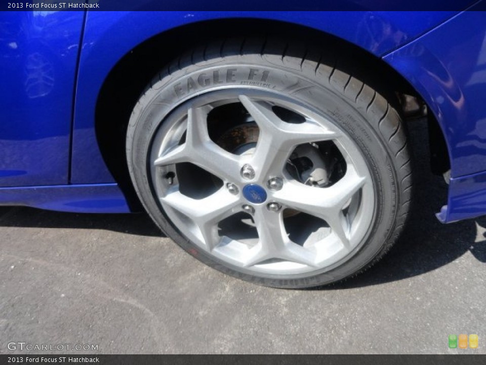 2013 Ford Focus ST Hatchback Wheel and Tire Photo #70471480