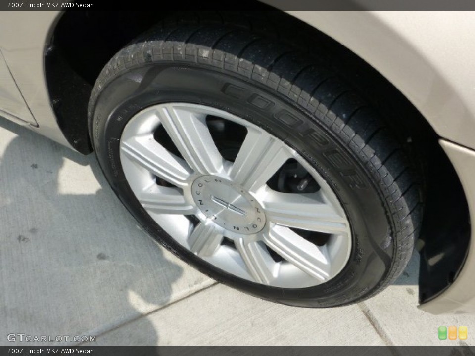 2007 Lincoln MKZ AWD Sedan Wheel and Tire Photo #70476740
